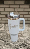 T1- 40oz Tumbler- Black