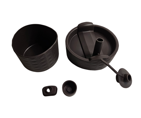 4pcs/set Color Multifunctional/Leakproof Silicone Tumbler Cup Accessory Kit