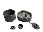 4pcs/set Color Multifunctional/Leakproof Silicone Tumbler Cup Accessory Kit