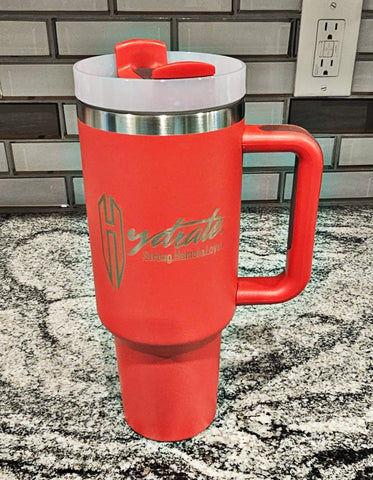 T1- 40oz Tumbler- Red