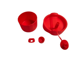 4pcs/set Color Multifunctional/Leakproof Silicone Tumbler Cup Accessory Kit