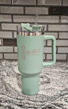T1- 40oz Tumbler- Black